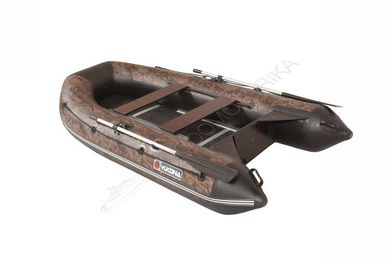 Лодка надувная YUKONA 310TSE (F) (с килем) с фанерным полом ( камуфляж )