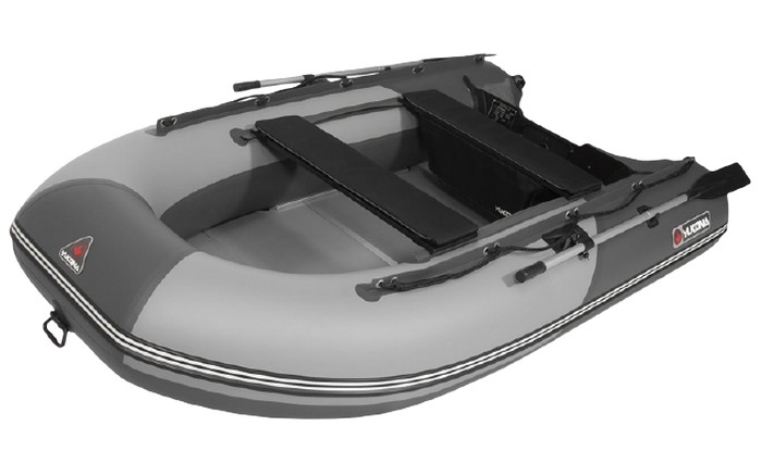 Лодка надувная YUKONA 330TSE (F) (с килем) -с фанерным полом Combi ( серый/темно-серый )
