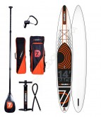 Надувная доска для SUP серфинга D7 Boards Race 14.0