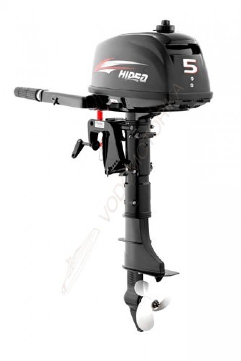 Лодочный мотор HIDEA HD5FHS ( с баком ) 5 л.с. двухтактный