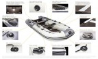 Надувная лодка Ривьера 3200 НДНД Компакт (камуфляж)