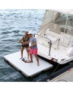 Водяная надувная платформа Aquamarina ISLAND+ - Inflatable Air Platform (2.5x1.6m/15cm) ( арт. BT-I250P )
