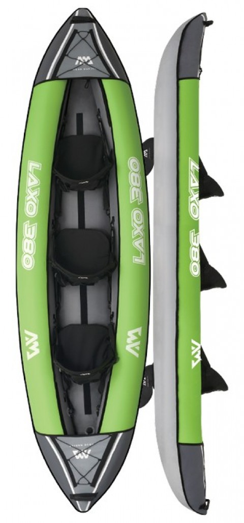 Каяк надувной трехместный Aquamarina Laxo - 380 Leisure Kayak-3 ( арт. LA-380 )