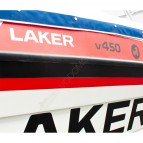 Стеклопластиковая лодка NISSAMARAN Laker V 450 ( с креслами и реллингами )