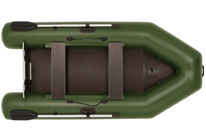 Надувная лодка Фрегат 300 EК зеленая