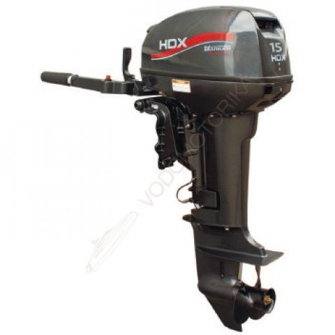 Лодочный мотор HDX Titanium T15 BMS 15 л.с. двухтактный