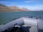 Тент ходовой на лодки Ротан 460, 460М сине-серый камуфляж