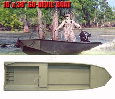 Лодка Go-Devil Duck Hunting 16'x38"