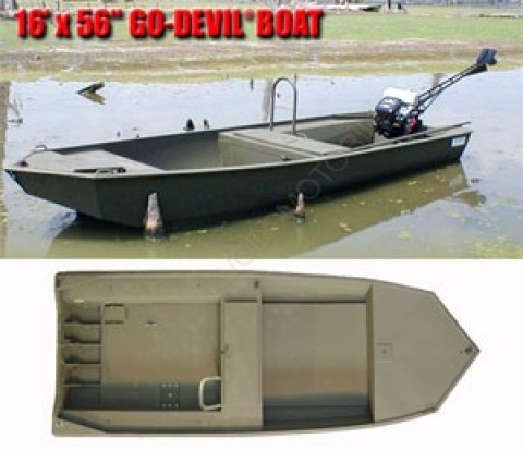 Лодка Go-Devil Duck Hunting 16'x56"