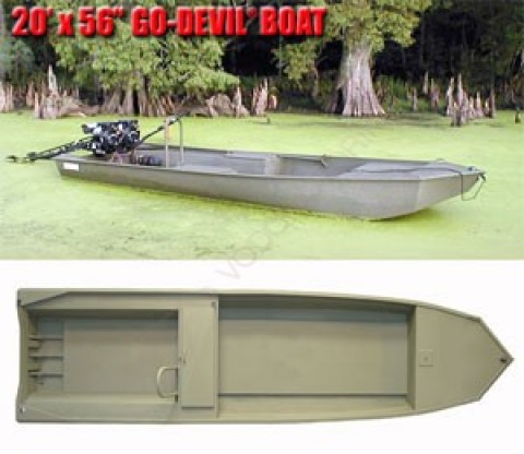 Лодка Go-Devil Duck Hunting 20'x56"