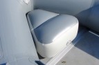 Надувное сиденье в нос лодки Badger 55х47х30 см Black