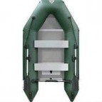 Лодка надувная YUKONA 300 TL  (без киля, без пайола, цвет - зеленый) NEW