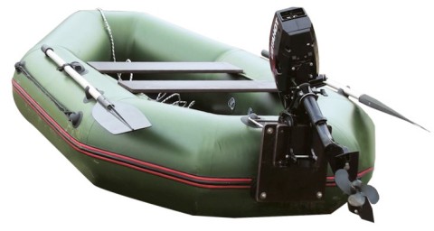 Лодка Мнев и К TUZ-270 (оливка) без пайола
