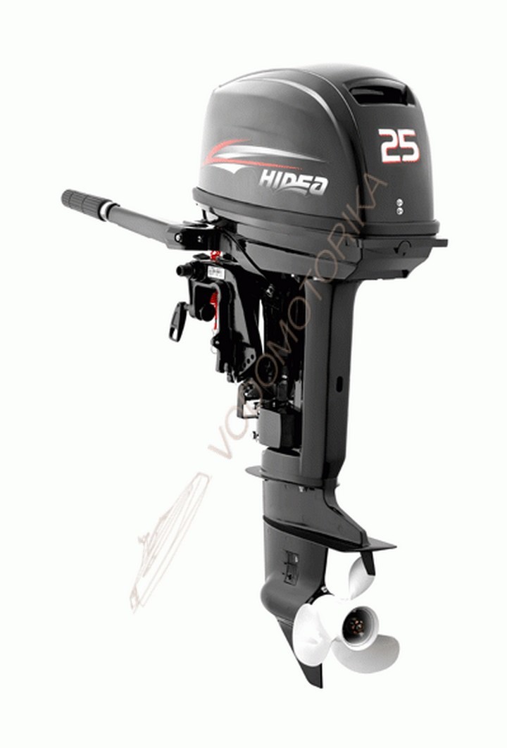 Лодочный мотор HIDEA HD25FHS 25 л.с. двухтактный