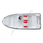 Лодка стеклопластиковая LAKER T410 Console белый (40054)