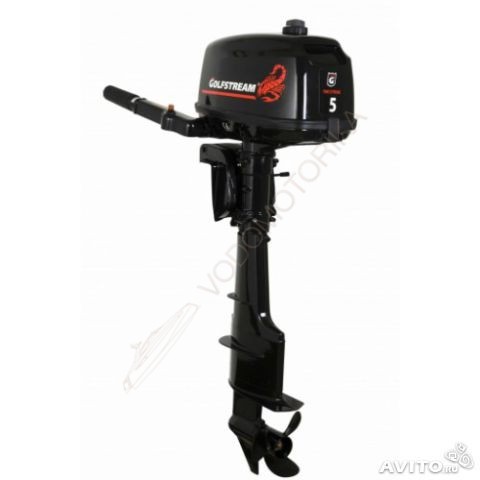 Лодочный мотор Golfstream F5BML 5 л.с. четырехтактный