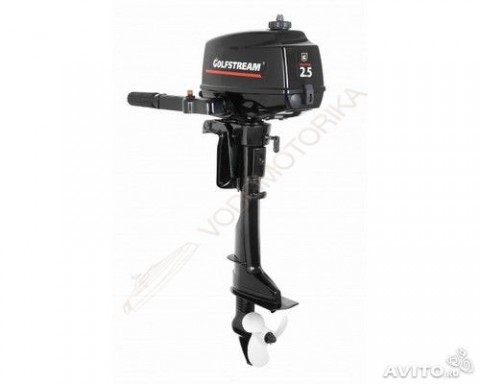 Лодочный мотор Golfstream T2.5BML 2.5 л.с. двухтактный