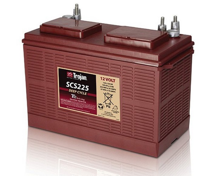 Батарея двойного назначения ( стартерная/глубокого разряда ) Trojan SCS225