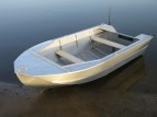 Алюминиевая лодка Мста-Н 3.7м с булями