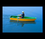 Лодка стеклопластиковая WYATBOAT Малютка