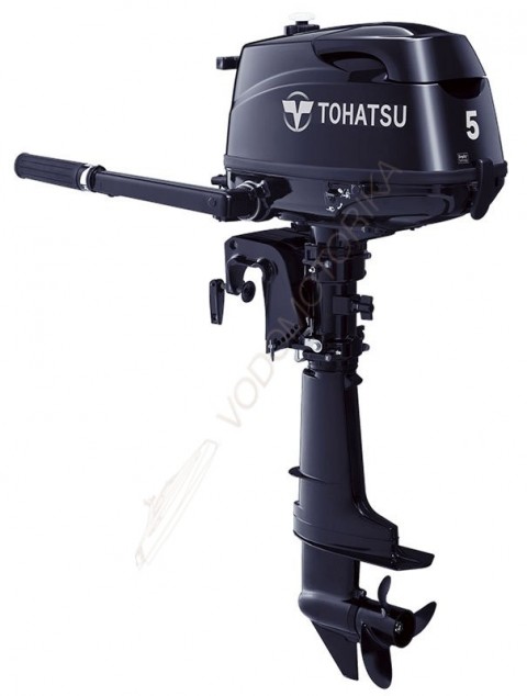 Лодочный мотор Tohatsu MFS5C DS 5 л.с. четырехтактный