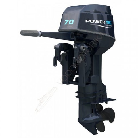 Лодочный мотор POWERTEC Т 70 AERTL 70 л.с. двухтактный