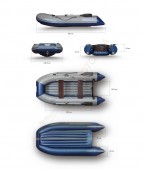 Надувная лодка Флагман 300 L