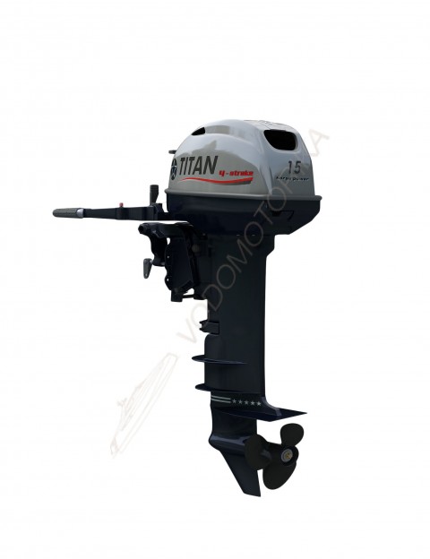 Лодочный мотор 4-х тактный TITAN FTW15AMHL 15 л.с.
