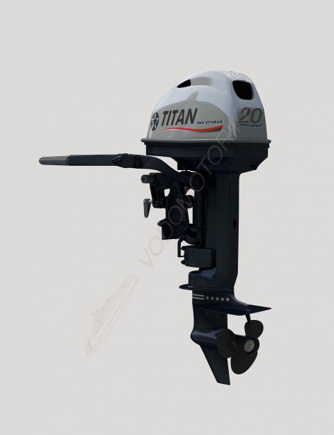 Лодочный мотор 4-х тактный TITAN FPW20AMHL 20 л.с.