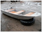 Алюминиевая моторно-гребная лодка Вятка Профи 37-Т