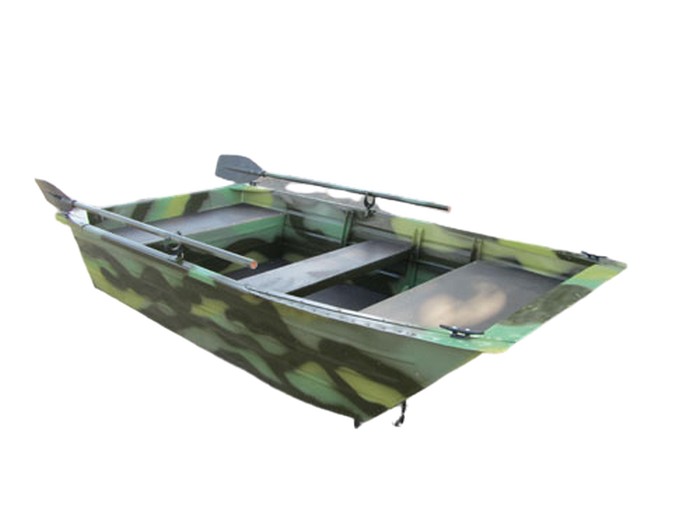 Алюминиевая моторно-гребная лодка Охотник 250