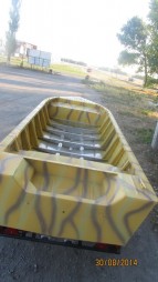 Алюминиевая моторно-гребная лодка Охотник 420С