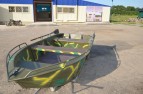 Алюминиевая моторно-гребная лодка Охотник 350