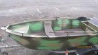 Алюминиевая моторно-гребная лодка Охотник 380