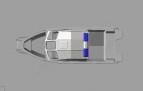 Алюминиевая моторная лодка RusBoat 65R