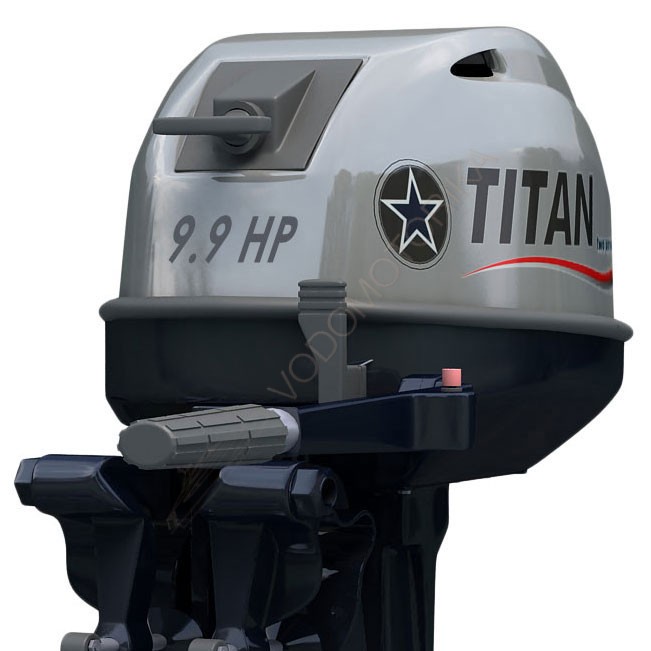 Л мотор 9 9 купить. Лодочный мотор Титан 9.9. Мотор Лодочный Titan TP 9.9 AMHS. Лодочный мотор Waterman 9.9. Лодочный мотор Титан 20 л.с.