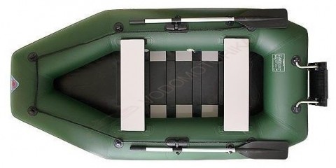 Лодка надувная YUKONA 260 GT без настила с транцем ( зеленый )