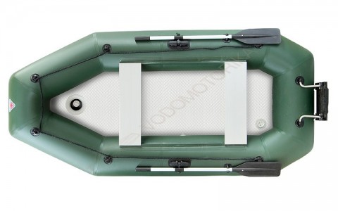 Лодка надувная YUKONA 280 GTK (Киль) без настила, с транцем ( зеленый )