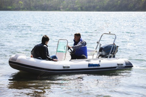 Лодка надувная RIB Stormline 400 Standart ( console )