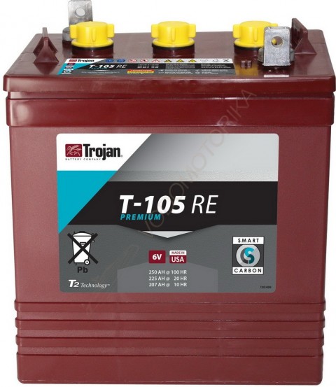 Аккумуляторная батарея TROJAN T-105RE