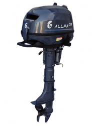 Лодочный мотор ALLFA CG F6S четырехтактный