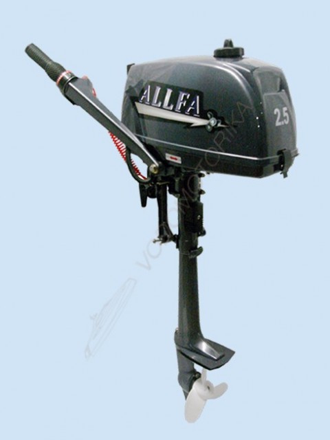 Лодочный мотор ALLFA T2.5S двухтактный