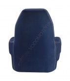 Кресло ROYALITA мягкое, подставка, обивка ткань Markilux темно-синяя (570000395)