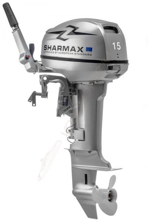 Лодочный мотор SHARMAX SM15HS двухтактный