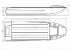 Алюминиевая лодка Trident Alugator 520