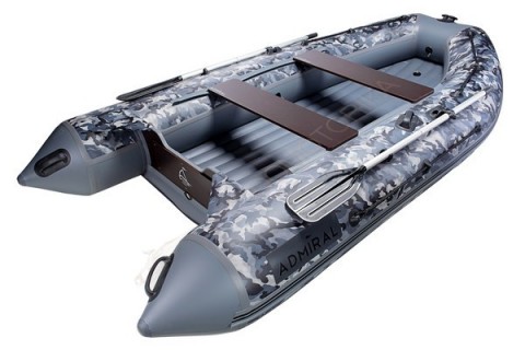 Лодка Адмирал АМ-330 Comfort НДНД ( камуфляж )