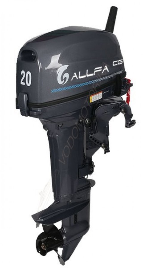 Лодочный мотор ALLFA CG T20 20 л.с. двухтактный