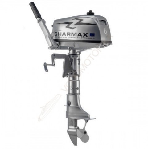 Лодочный мотор SHARMAX SM6HS 6 л.с двухтактный