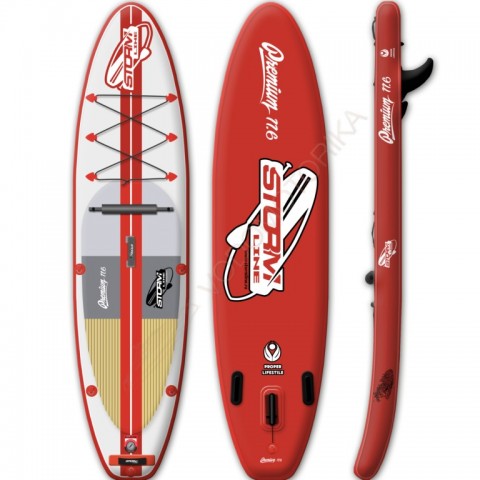 Надувная доска для SUP серфинга Stormline Premium Model 11.6 Touring Series
