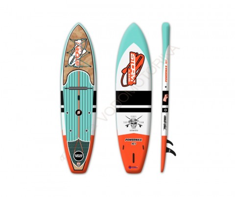 Надувная доска для SUP серфинга Stormline Power Max Model 10.1 Travel Series